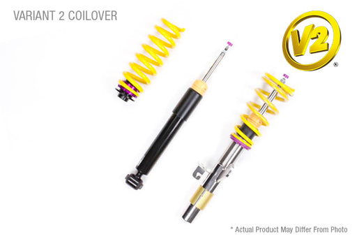 2001-2005 - HONDA - Civic (all excl. Hybrid)
   with 16mm (0.63") front strut lower mounting bolt - KW Suspension Coilovers