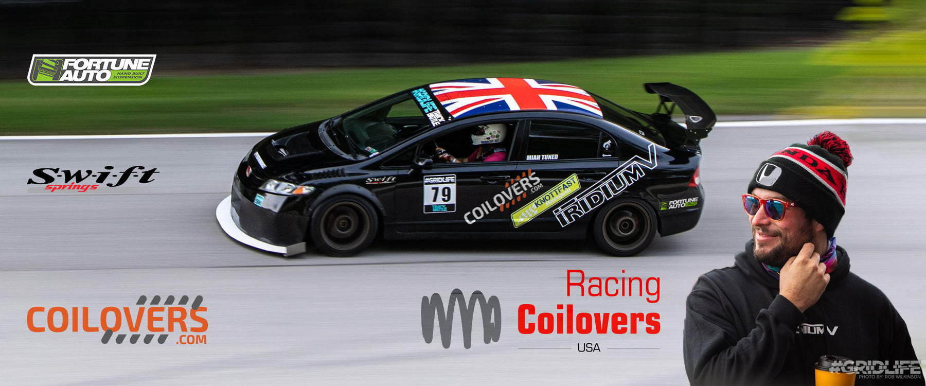 Coilovers.com a new sponsor for Pennsylvania driver Nick Kohrs