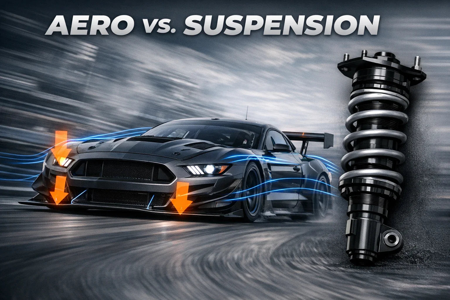 The High-Speed Paradox: How Aerodynamic Loading Alters Suspension Behavior