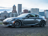 2024 Toyota GR86 ZN8 in gray with city skyline background