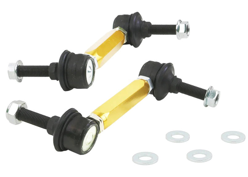 Whiteline Performance - Front Heavy Duty Adjustable Ball Joint - Sway Bar Link Assembly (KLC140-395)