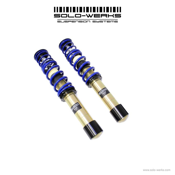 2004-2010 - BMW - 5 Series Wagon 2WD, All Engines (With Rear Factory Air Bags) - E61 - Solo-Werks Suspension Coilovers