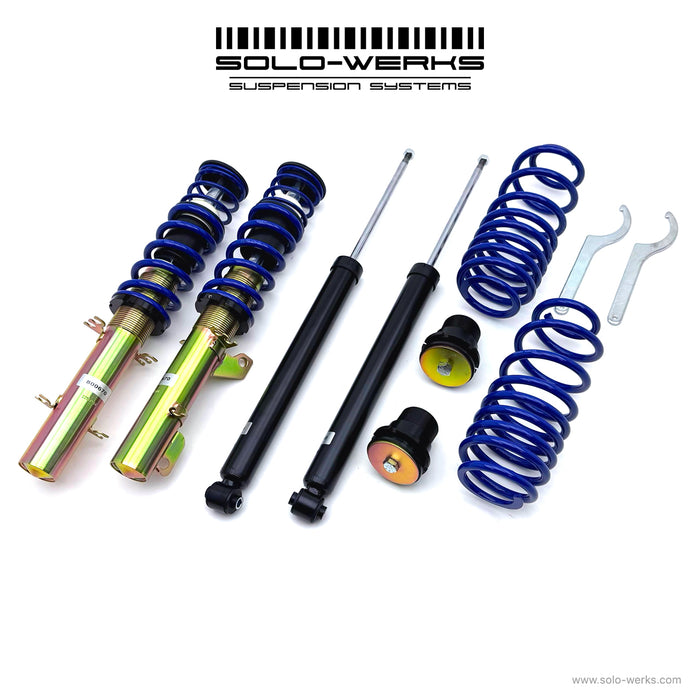 1998-2004 - VW - Jetta Sedan (All Trims, Engines) - MK4/A4 - Solo-Werks Suspension Coilovers