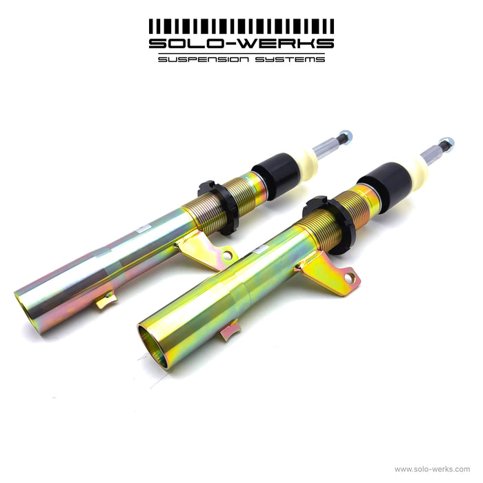 2015-2021 - VW - Golf (55mm Front Strut Tube - With Torsion Beam Rear Suspension) - MK7 - Solo-Werks Suspension Coilovers