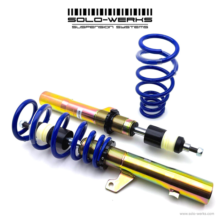 2019-2021 - VW - Jetta GLI (55mm Front Strut Tube - With Multi-Link Rear Suspension) - MK7/A7 - Solo-Werks Suspension Coilovers