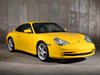 Yellow Porsche sports car