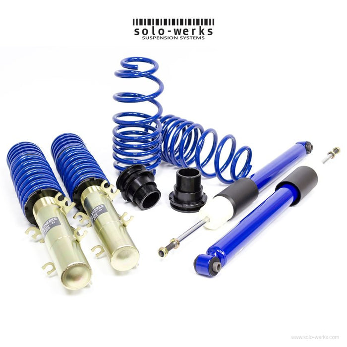 1998-2004 - VW - Jetta Sedan (All Trims, Engines) - MK4/A4 - Solo-Werks Suspension Coilovers