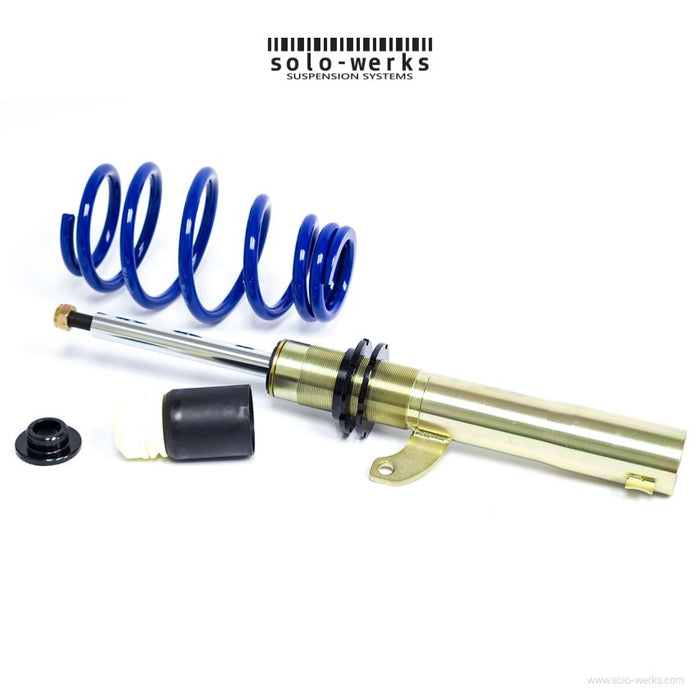 2011-2018 - VW - Jetta, Incl. SE, SEL (55mm Front Strut Tube - With Torsion Beam Rear Suspension) - MK6 - Solo-Werks Suspension Coilovers