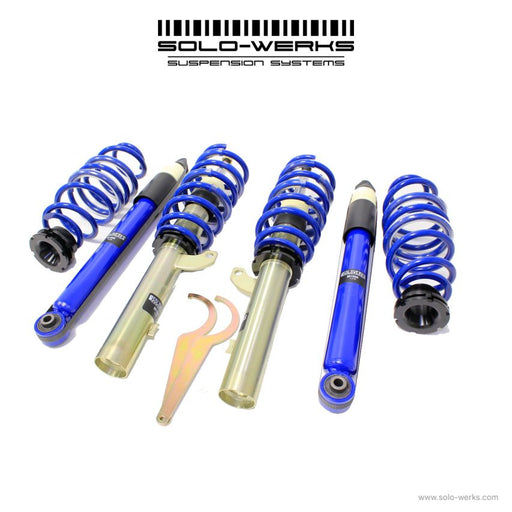2019-2021 - VW - Jetta (50mm Front Strut Tube - With Torsion Beam Rear Suspension) - MK7/A7 - Solo-Werks Suspension Coilovers