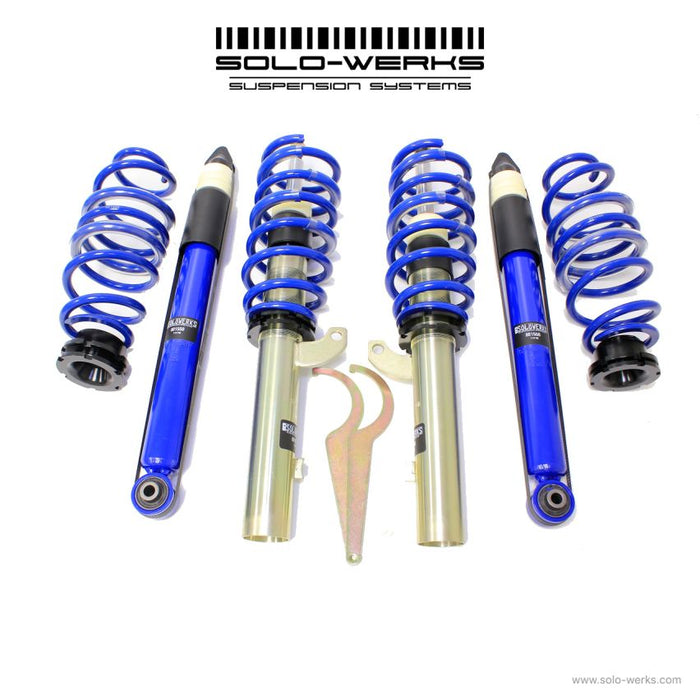 2019-2021 - VW - Jetta (55mm Front Strut Tube - With Torsion Beam Rear Suspension) - MK7/A7 - Solo-Werks Suspension Coilovers